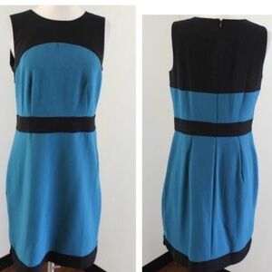 Ann Taylor Loft Sheath Sleeveless Midi Dress